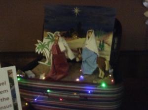 Mary and Joseph travelling to Bethlehem, thanks to HFT