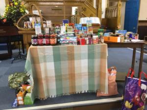 02 Harvest gifts for the foodbank