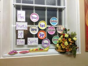 Junior Church - fruits of the Spirit
